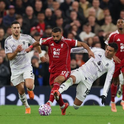 تشكيلة ليفربول ومانشستر يونايتد في قمة مرتقبة بالدوري الإنجليزي