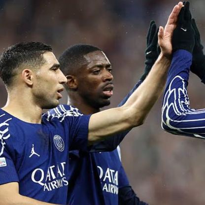 عثمان ديمبيلي أفضل لاعب في مباراة أستون فيلا وسان جيرمان