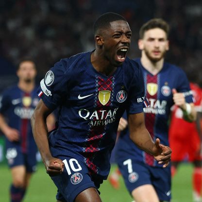 ديمبيلي يتجاوز هنري ويبصم على رقم مميز في دوري أبطال أوروبا