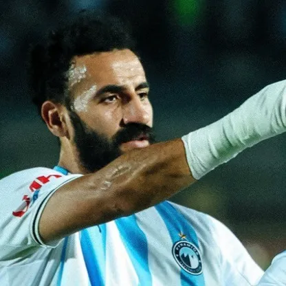 مهند لاشين لاعب وسط بيراميدز - 31 أغسطس 2026