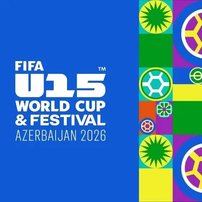 الشعار الرسمي لبطولة كأس العالم ومهرجان فيفا تحت 15 عاماً -