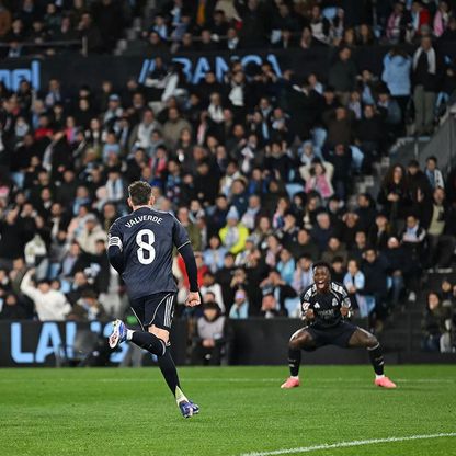 8 انتصارات متتالية قياسية لريال مدريد على ملعب سيلتا فيغو