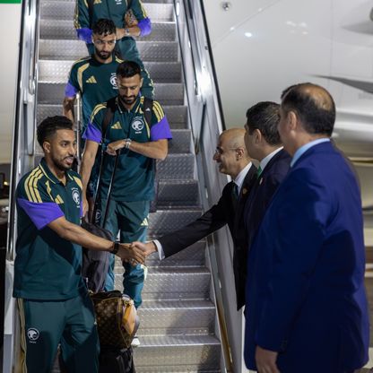 بعثة منتخب السعودية تصل نيويورك استعداداً لكأس العالم