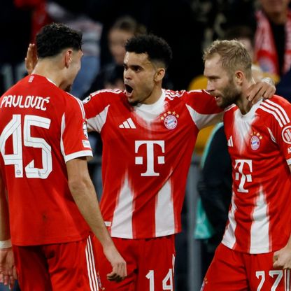 شاهد.. بايرن ميونيخ يسحق بروج برباعية نظيفة