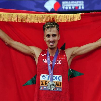 ماذا قال البقالي بعد اكتفائه بالفضية في بطولة العالم لألعاب القوى؟