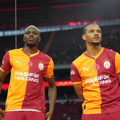 غلطة سراي يُقدم أوسيمين.. وابنة اللاعب تخطف الأضواء