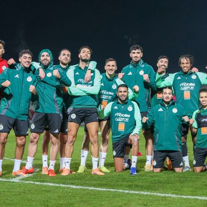 تشكيلة الجزائر والسودان في القمة العربية بكأس أمم إفريقيا