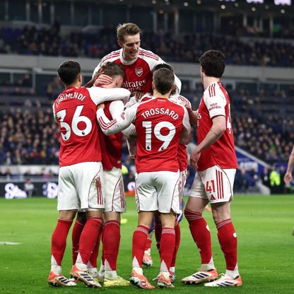 موعد مباراة أرسنال وبرايتون في الدوري الإنجليزي الممتاز