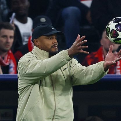 كومباني يمدح لاعبيه بعد إقصاء ريال مدريد ويؤكد أحقية بايرن في الفوز