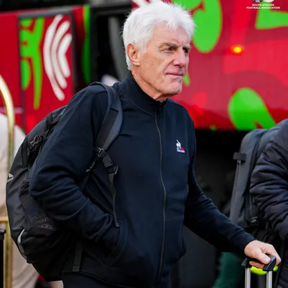 هوغو بروس مدرب جنوب إفريقيا قبل مواجهة مصر بكأس أمم إفريقيا - 24 ديسمبر 2025