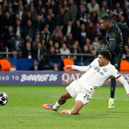 شاهد.. ديمبيلي يمنح باريس سان جيرمان التقدم على تشيلسي في الشوط الأول