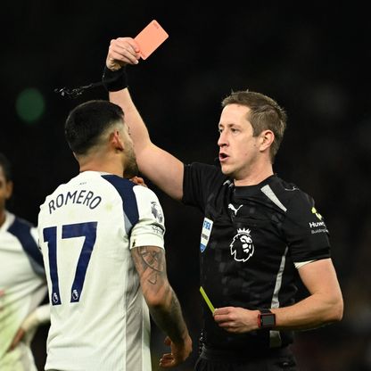 إيقاف روميرو قائد توتنهام مباراة إضافية للتصرف "بشكل غير لائق"