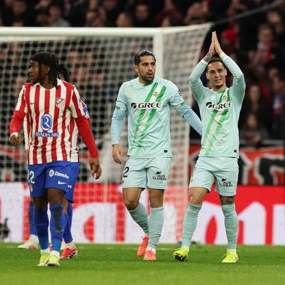 بيتيس يثأر من أتلتيكو مدريد سريعاً والزلزولي وأنتوني ينهيان عقدة طويلة