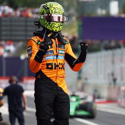 نوريس يوجه ضربة قاضية لبياستري ويفوز بسباق المجر لفورمولا 1