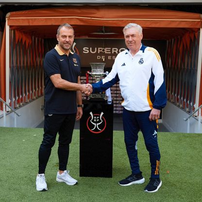 كأس السوبر الإسباني.. لقب ثالث لأنشيلوتي أم أول لفليك؟