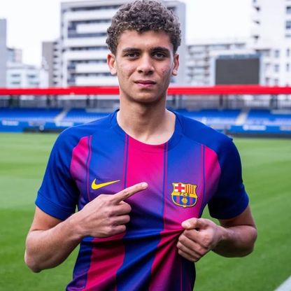 ما هي رسالة حمزة عبد الكريم بعدما أصبح أول مصري في برشلونة؟