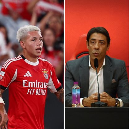 رئيس بنفيكا يؤكد براءة بريستياني من اتهامات فينيسيوس