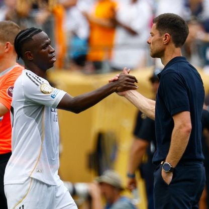 ماذا قال تشابي ألونسو لفينيسيوس قبل مباراة ريال مدريد ومارسيليا؟