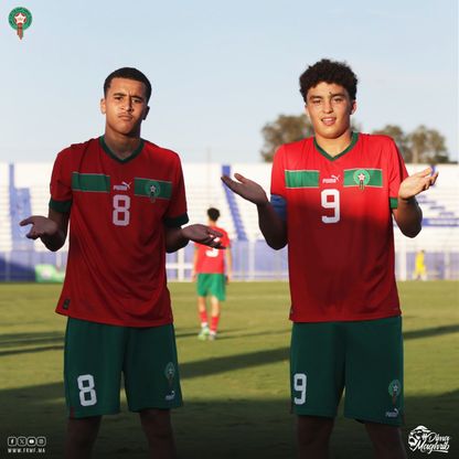 زياد باها هداف منتخب المغرب تحت 17 عاما وعبد الله وزان
