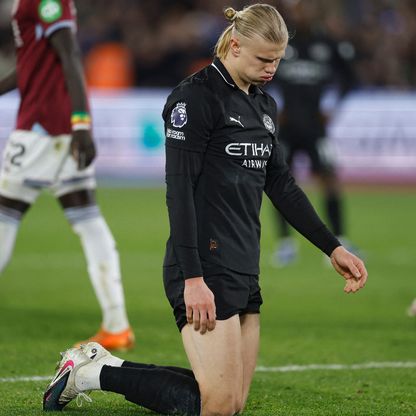 مانشستر سيتي يتعادل مع وست هام وأرسنال يوسّع الفارق بالصدارة