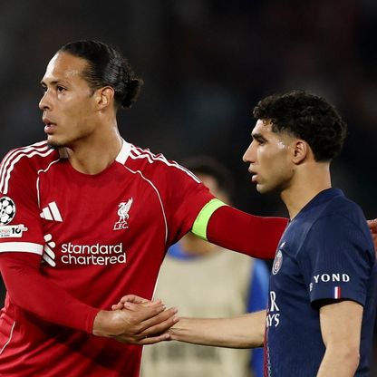 ماذا قال فان دايك بعد هزيمة ليفربول أمام باريس سان جيرمان؟