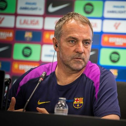 هانزي فليك: الخروج الأوروبي كان قاسياً وهذا حلمي مع برشلونة