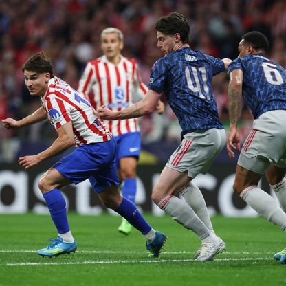 التشكيلة المتوقعة لأرسنال وأتلتيكو مدريد بإياب نصف نهائي أبطال أوروبا