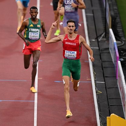 سفيان البقالي على رأس ثلاثة عرب في نهائي 3000 متر موانع