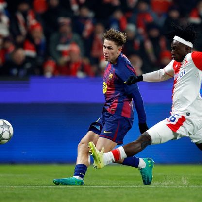 شاهد.. برشلونة ينعش آماله الأوروبية بفوز مثير على سلافيا براغ