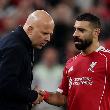 سلوت: عقلية صلاح لا توصف وباريس سان جيرمان ليس سعيداً بمواجهة ليفربول