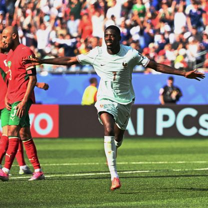 عثمان ديمبيلي: العمل الجماعي أتاح لفرنسا التغلّب على المغرب