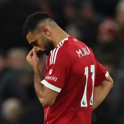 محمد صلاح من مباراة ليفربول ونوتنغهام فورست بالدوري الإنجليزي الممتاز - 22 نوفمبر 2025