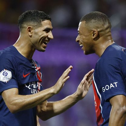 مبابي يكشف عن "مفاجأة" خلال لقائه الأول بأشرف حكيمي في باريس