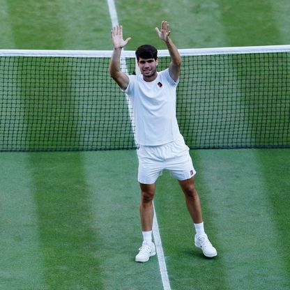 ألكاراز يتألق ويتأهل إلى نصف نهائي بطولة ويمبلدون للتنس