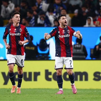 بولونيا يزيح إنتر ميلان بعد ركلات ترجيح كارثية ويبلغ نهائي السوبر الإيطالي بالرياض