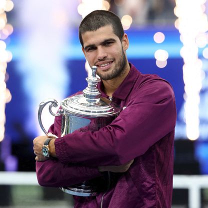 ألكاراز يحرز لقب أميركا المفتوحة ويزيح سينر عن صدارة التصنيف