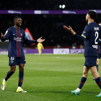 شاهد.. ديمبيلي يسجل هدفين في فوز سان جيرمان على تولوز