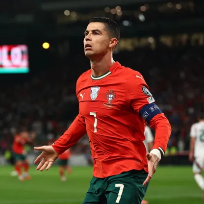 كريستيانو رونالدو من مباراة البرتغال والمجر بتصفيات أوروبا المؤهلة لكأس العالم - 14 أكتوبر 2025