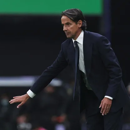 مدرب الهلال سيموني إنزاغي خلال مباراة ضد الاتحاد - 21 فبراير 2026