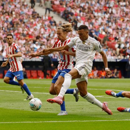 كيليان مبابي بديلاً في الديربي وبراهيم دياز يبدأ بتشكيلة ريال مدريد ضد أتلتيكو