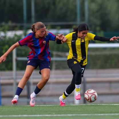 الاتحاد يتعرض لخسارة ثقيلة أمام فريق برشلونة للسيدات