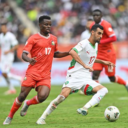 كينيا بعشرة لاعبين تفاجئ المغرب وتقترب من ربع نهائي "الشان"