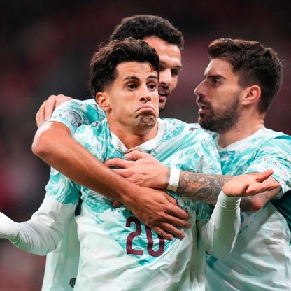 شاهد.. غاب رونالدو وظهر احتفاله في فوز كبير للبرتغال على الدنمارك