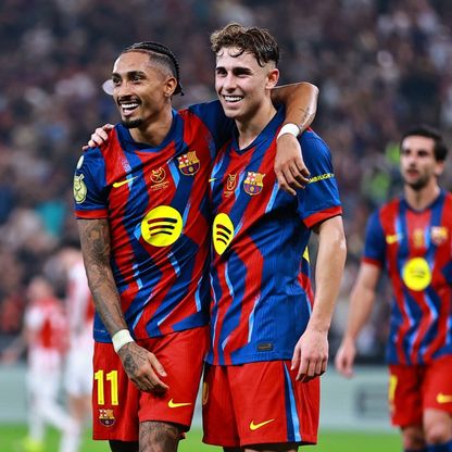 شاهد.. إعصار برشلونة يقتلع بلباو ويبلغ نهائي السوبر الإسباني