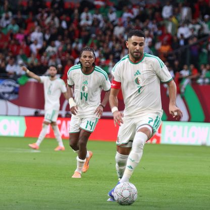 رياض محرز: الجزائر تريد الوصول للنهائي لكن لا يجب المبالغة في التفاؤل