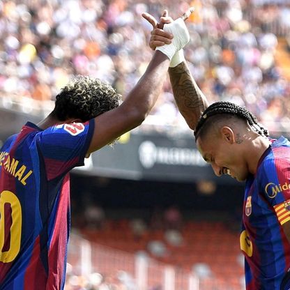 هجوم برشلونة الأقوى في أوروبا بلا منافس