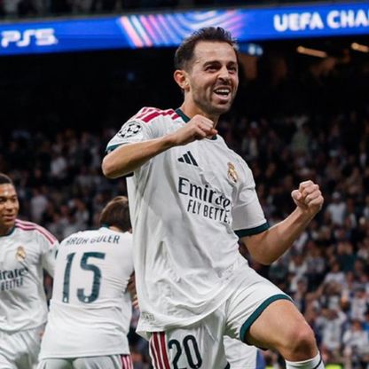 برناردو يحطم رقم نيستلروي مع ريال مدريد في دوري الأبطال