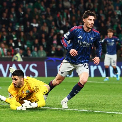 هدف هافيرتز القاتل يمنح أرسنال فوزاً ثميناً أمام سبورتينغ لشبونة