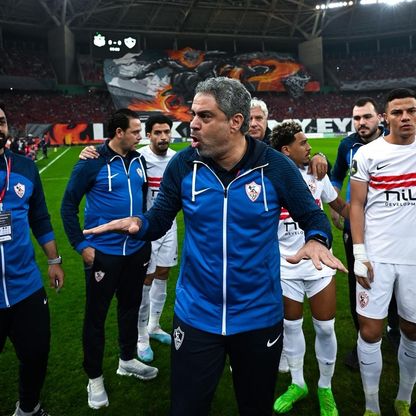 مدرب الزمالك: أخطاء بسيطة كلفتنا الخسارة أمام الأهلي