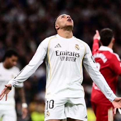 ريال مدريد ينهي 2025 بفوز صعب على إشبيلية ومبابي يعادل رقم رونالدو